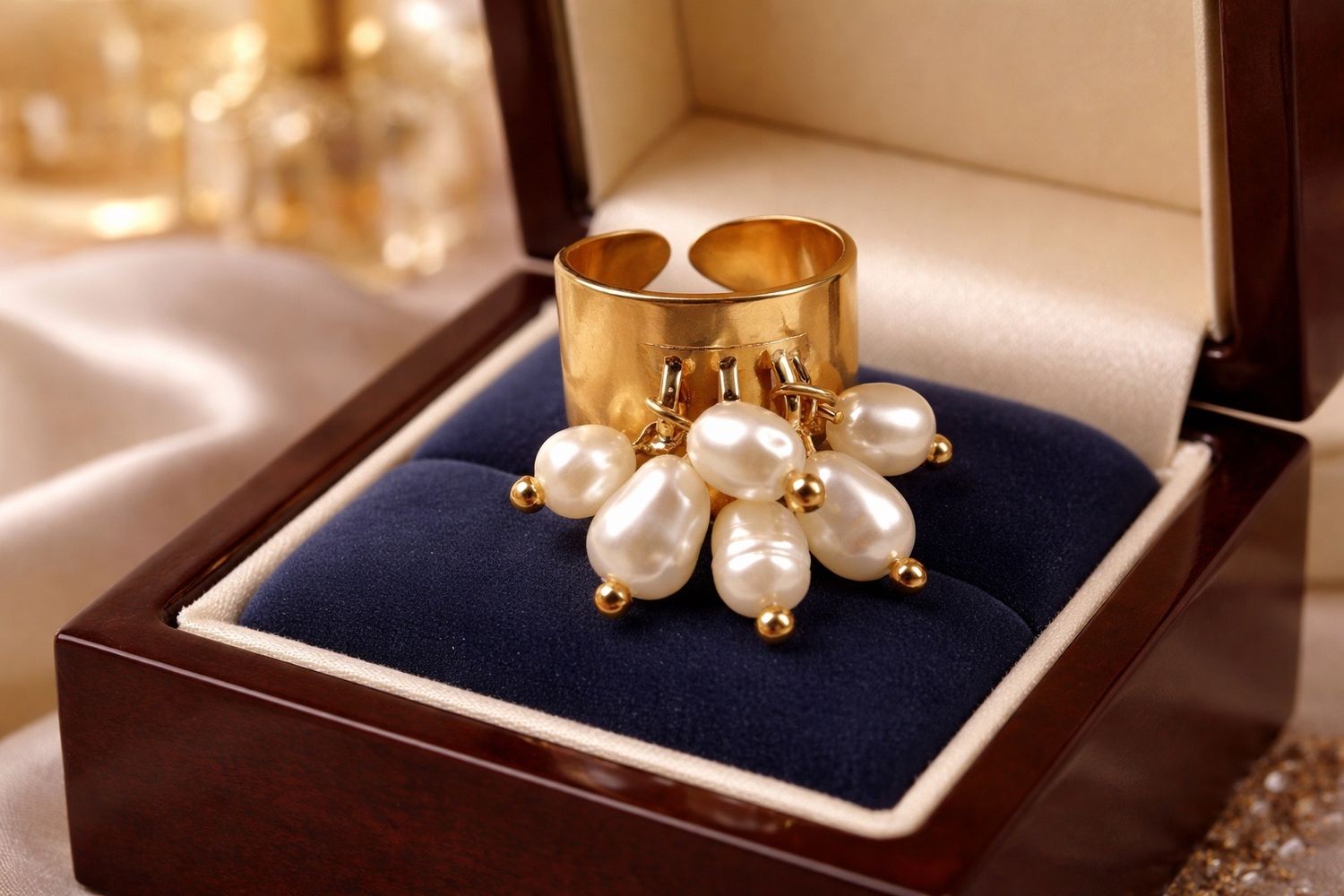 Bague 'Lueur nacrée‘