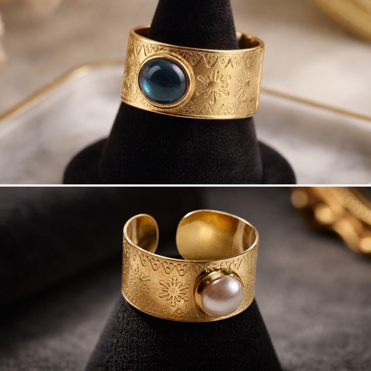 Bague 'Reflet sphérique‘