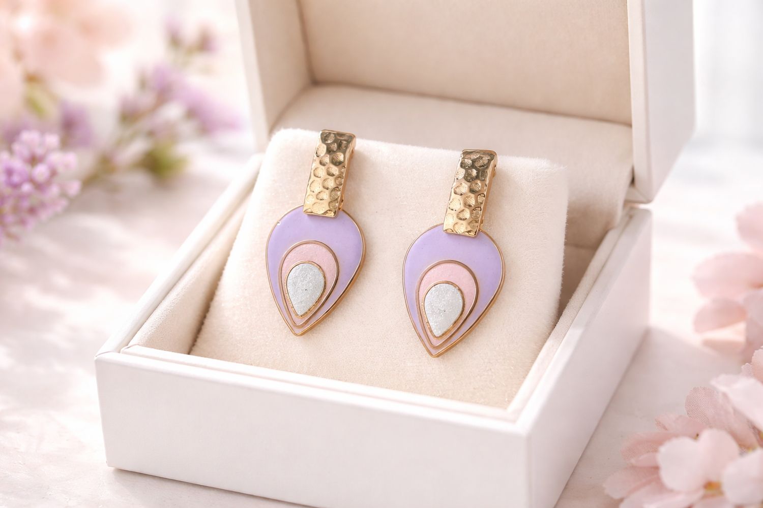 Boucles d’oreilles ‘Esprit vaporeux’
