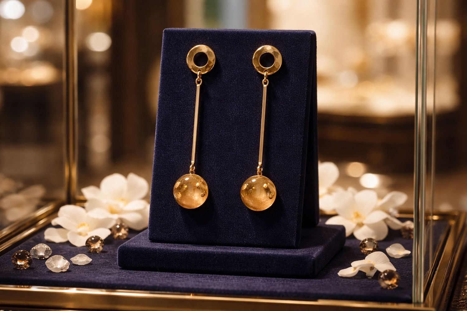 Boucles d’oreilles ‘Détails scintillants’