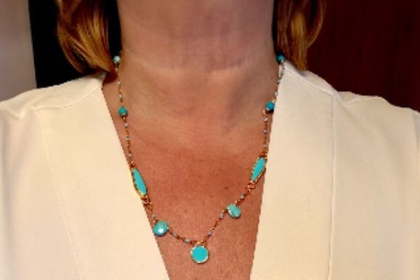 Collier ‘Oasis doré'