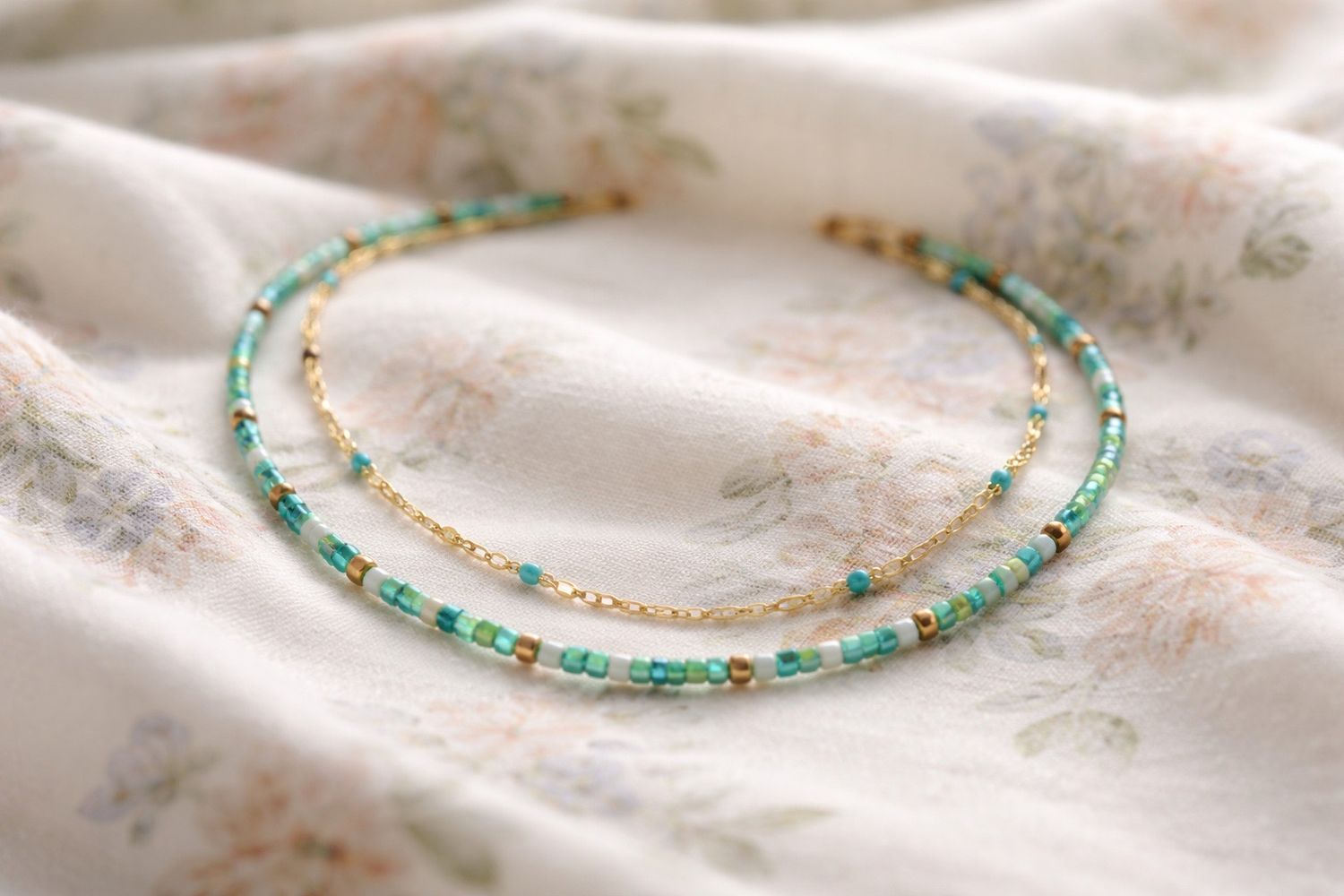 Bracelet 'Harmonie lagon'