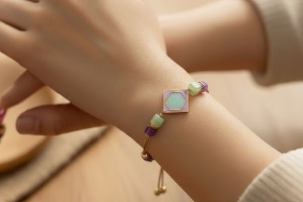 Bracelet 'Pastel précieux'