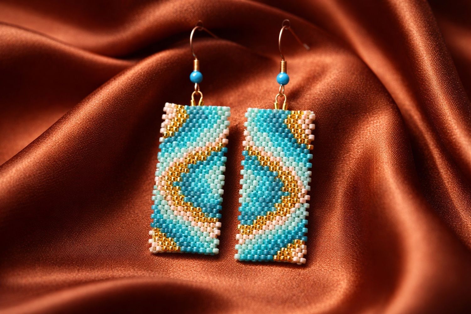 Boucles d'oreilles 'Riviera Vintage'