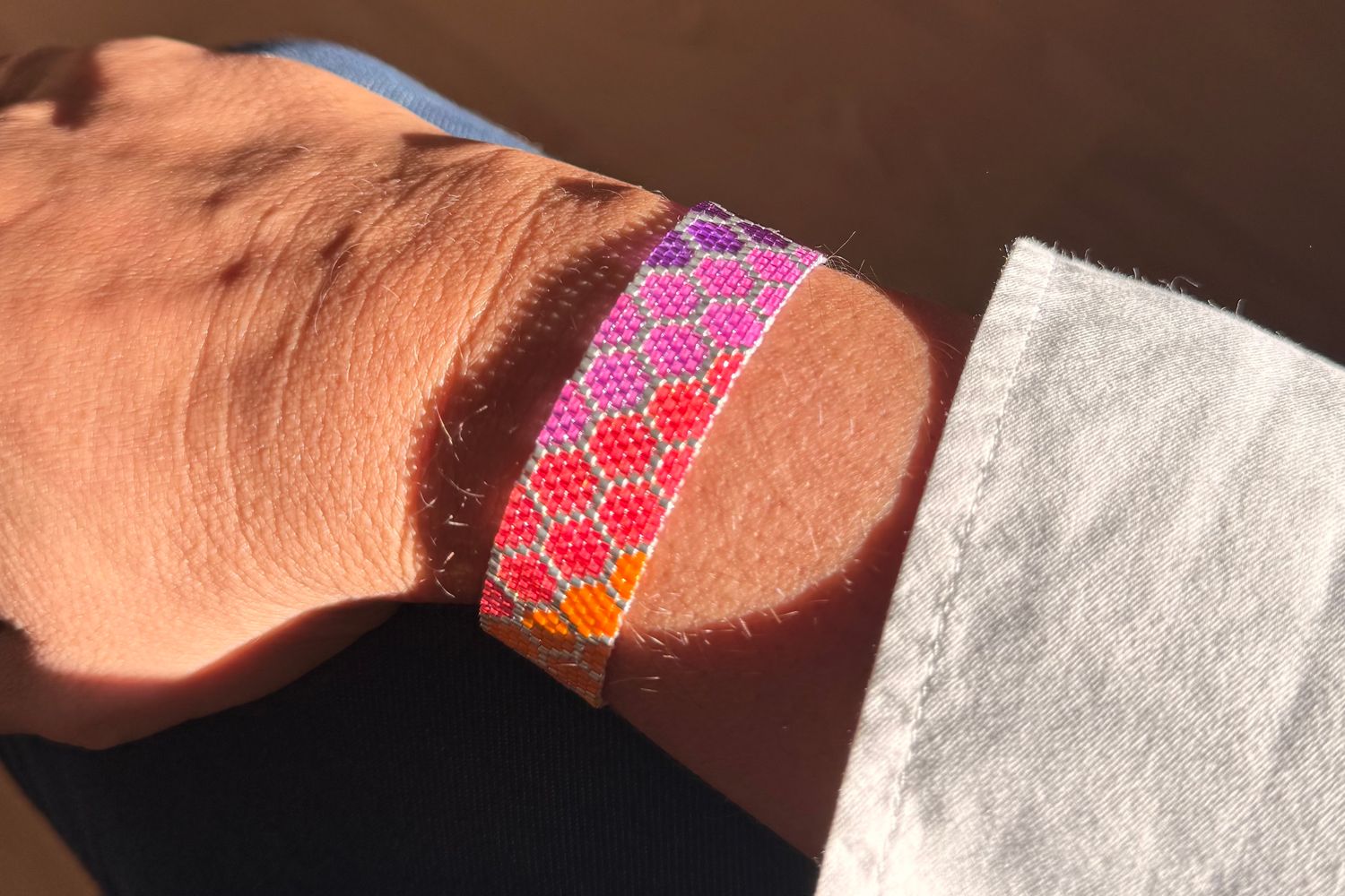 Bracelet 'Trame solaire'