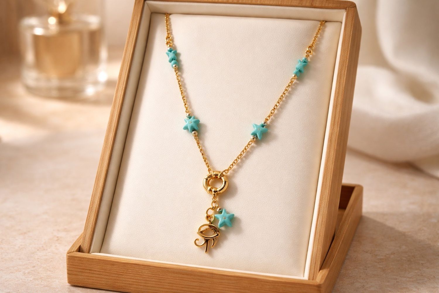 Collier 'Regard sacré'