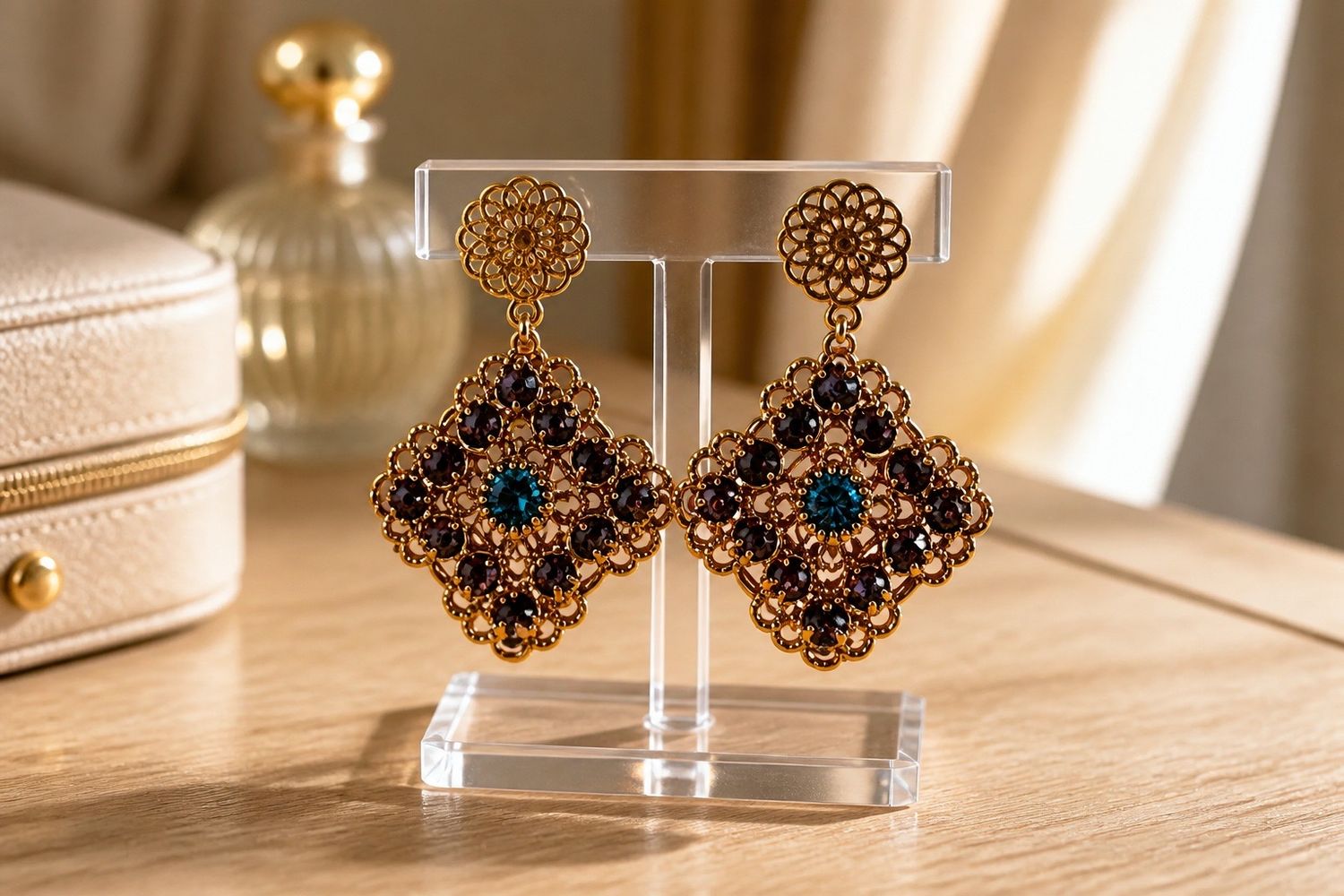 Boucles d'oreilles 'Héritage précieux'