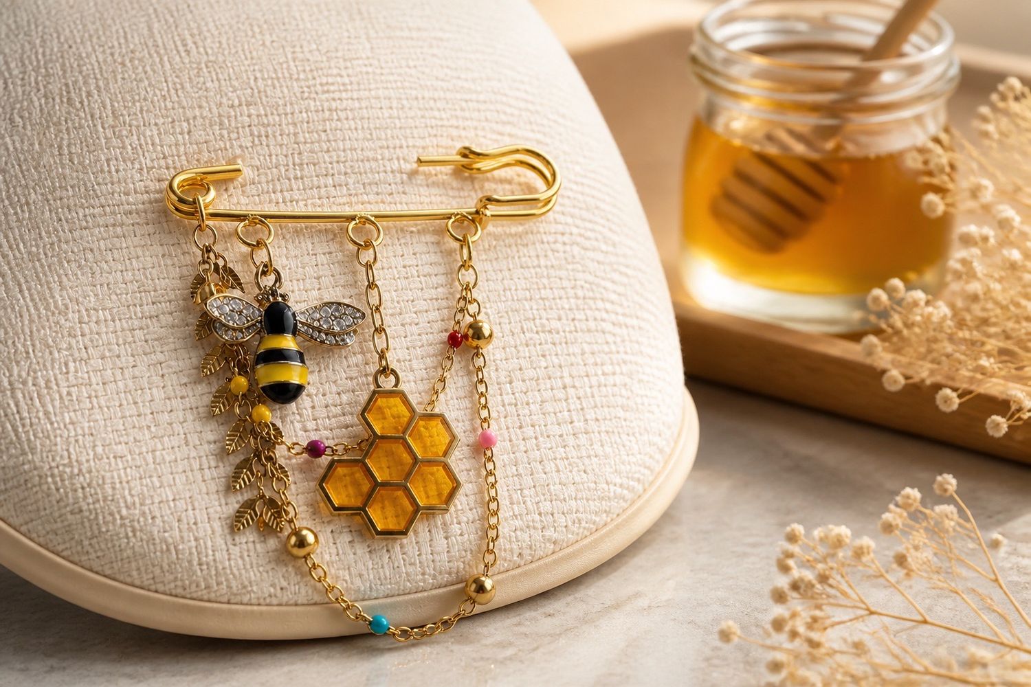Broche 'Doux nectar'