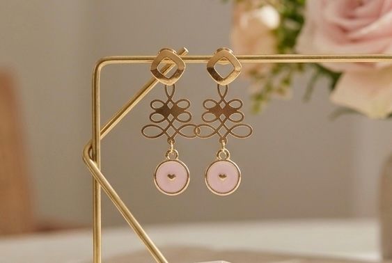 Boucles d'oreilles 'Tendre confidence'