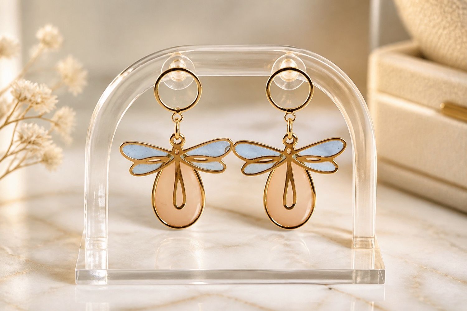 Boucles d'oreilles 'Belle rencontre'