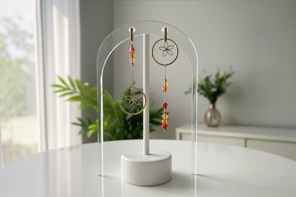 Boucles d'oreilles 'En apesanteur'