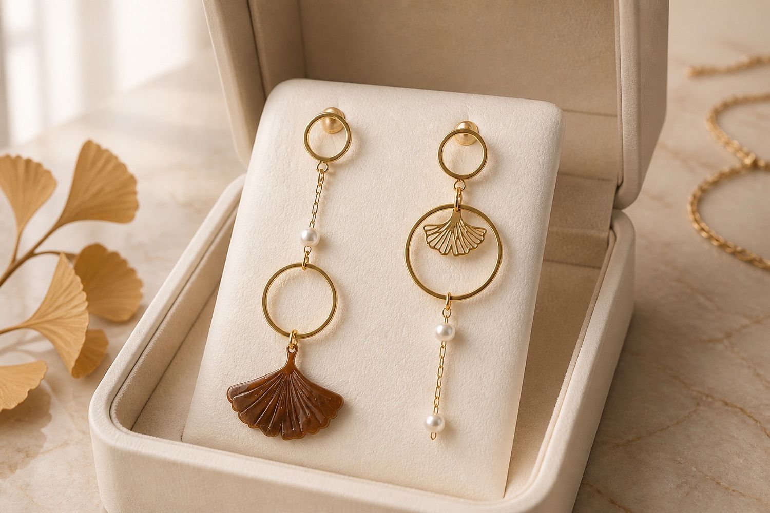 Boucles d'oreilles 'Instant précieux'