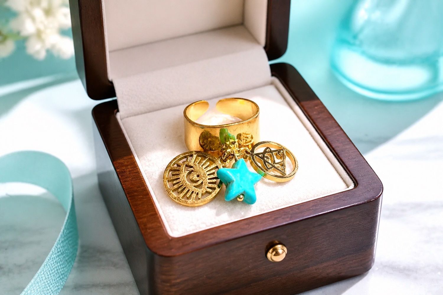 Bague 'Bonne étoile'