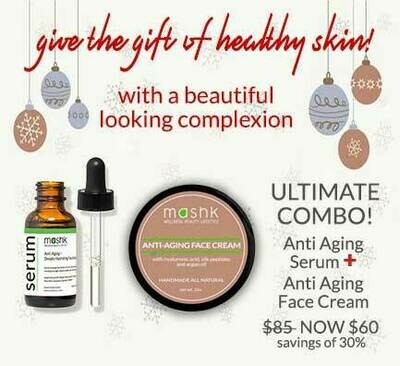 Anti Aging Serum & Face Cream combo Anti Aging Serum & Face Cream combo
