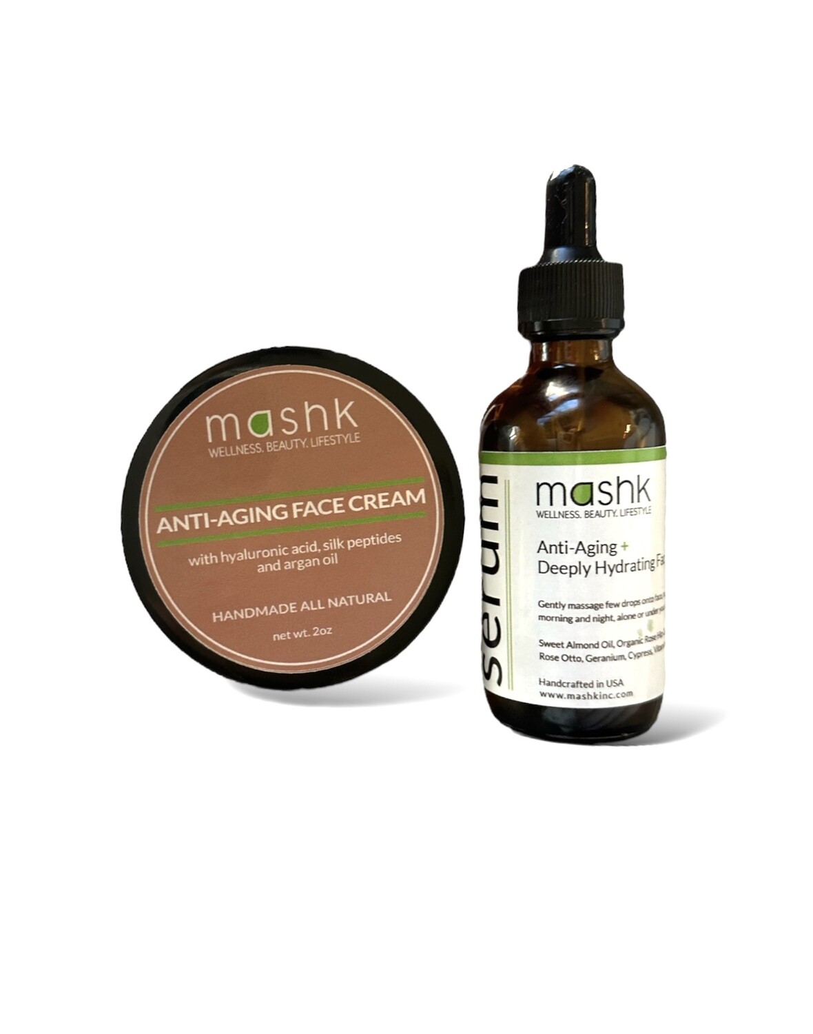 Anti Aging Serum & Face Cream combo