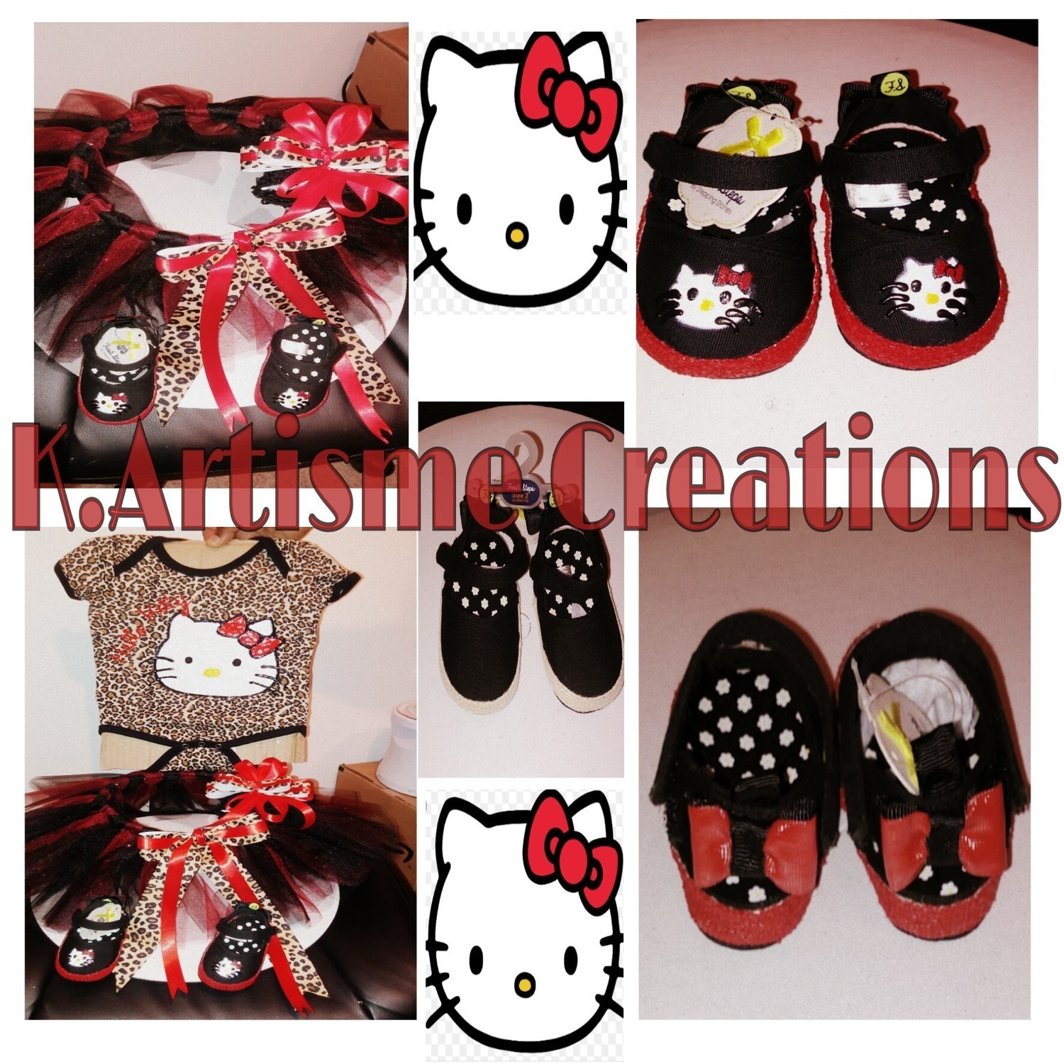 Hello Kitty Oncey w/TuTu Outfit
