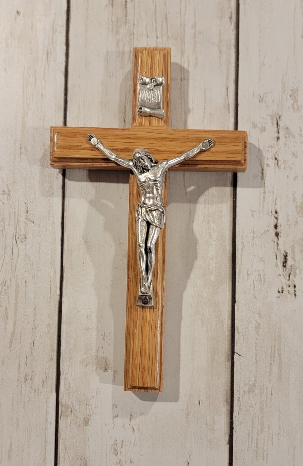 Oak crucifix