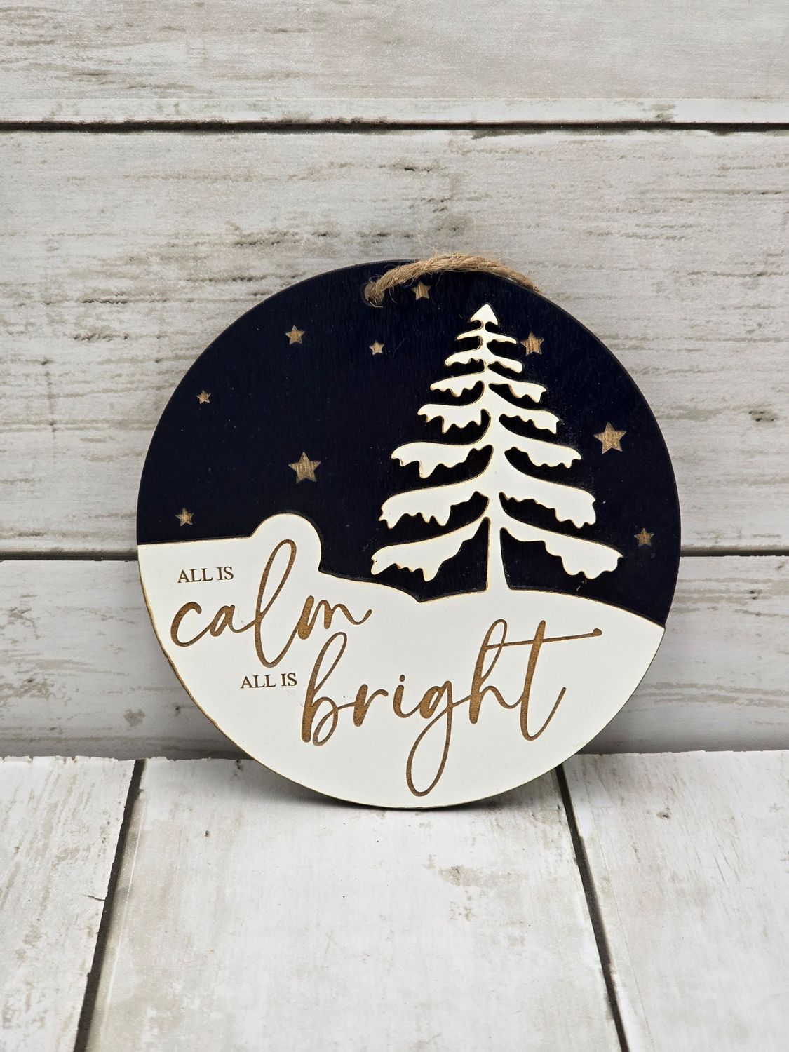 Individual Christmas ornament