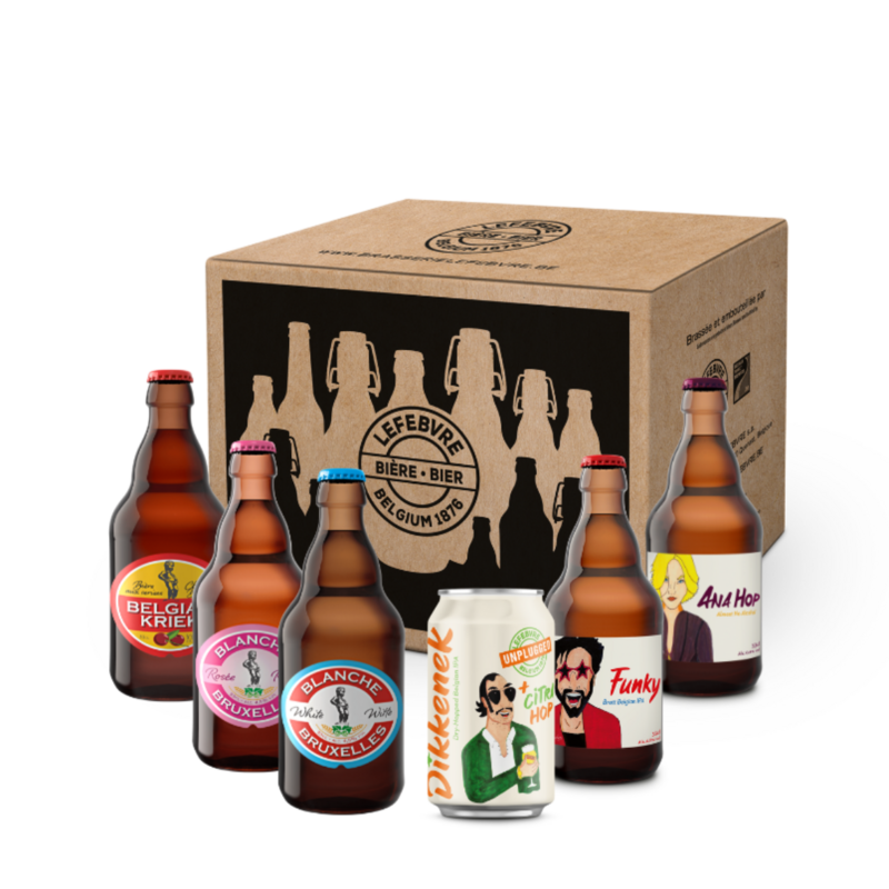 Box: light and fruity beers