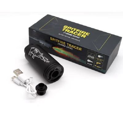 Airsoft Spitfire/Flaming Pig,/fire pig/fire hog tracer unit 14mm CCW