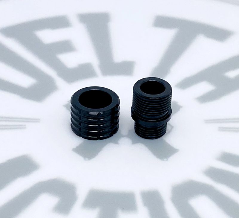 12mm CW to 14mm CCW Muzzle Adapter &amp; protection cap