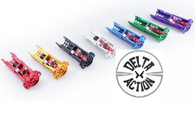 AAP-01 Lightweight Advanced CNC Bolt with External Selector Switch 7075 Aluminium