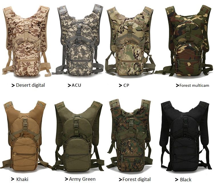 Paintball Airsoft HPA Bike Hiking Backpack 20L