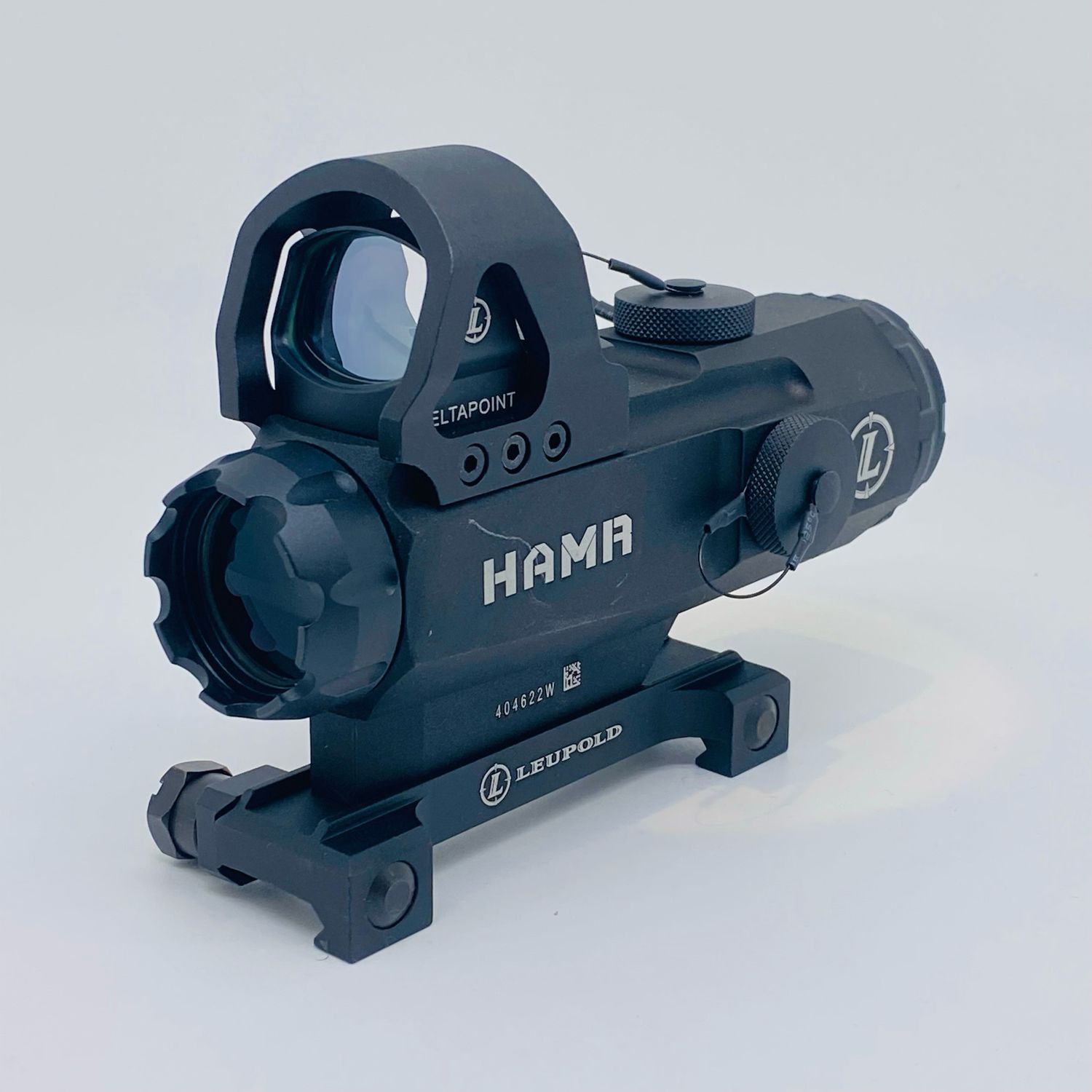 ​HAMR Style 4x24 Scope Replica with Red Dot Mount – Tactical Precision Optic