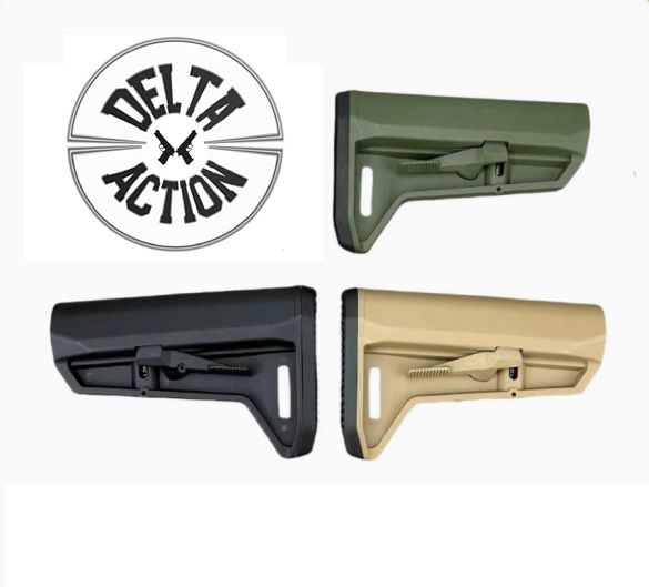 Airsoft MOE SLK AR Stock – Black | Green | Tan