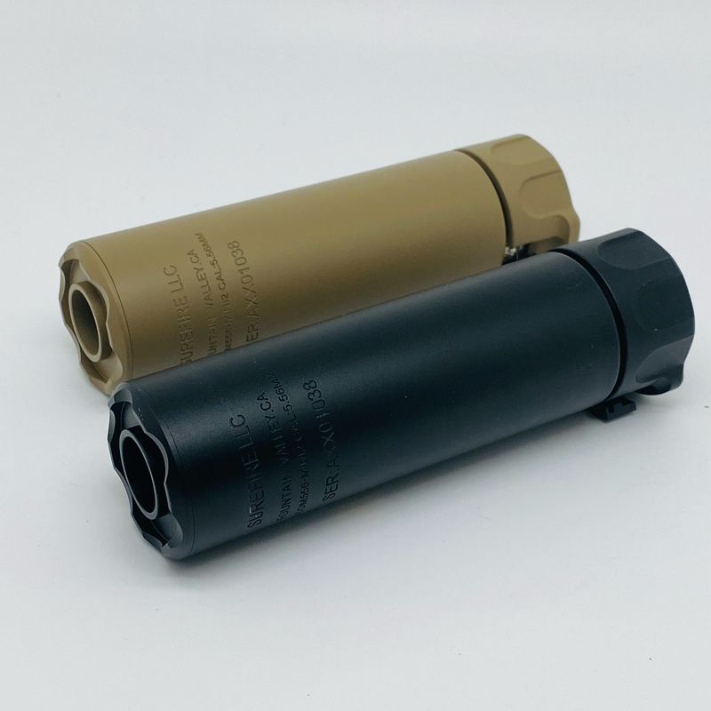 Surefire-Style QD Mock Suppressor 133mm – Airsoft 14mm CCW