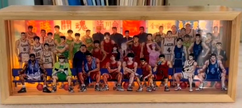 Slam Dunk 3D Light Frame