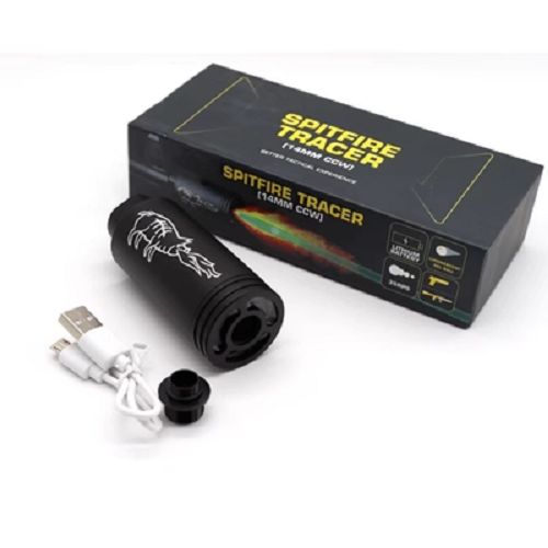 Airsoft Spitfire/Flaming Pig,/fire pig/fire hog tracer unit 14mm CCW