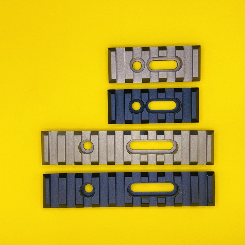 Adjustable Picatinny rail KeyMod