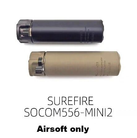 Surefire SOCOM 556 Style QD Mock Suppressor 133/159mm – Airsoft 14mm CCW