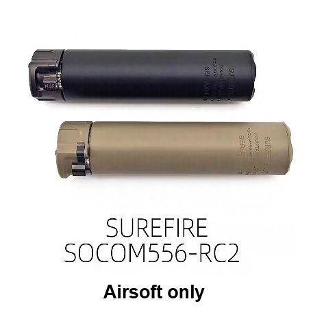 Surefire SOCOM 556 Style QD Mock Suppressor 133/159mm – Airsoft 14mm CCW