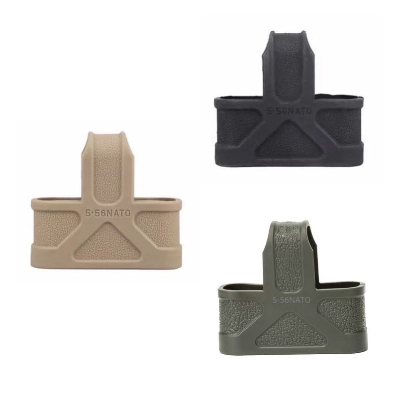 3x Tactical Fast Mag Pull Tabs – Heavy Duty Rubber for M4/M16 Magazines