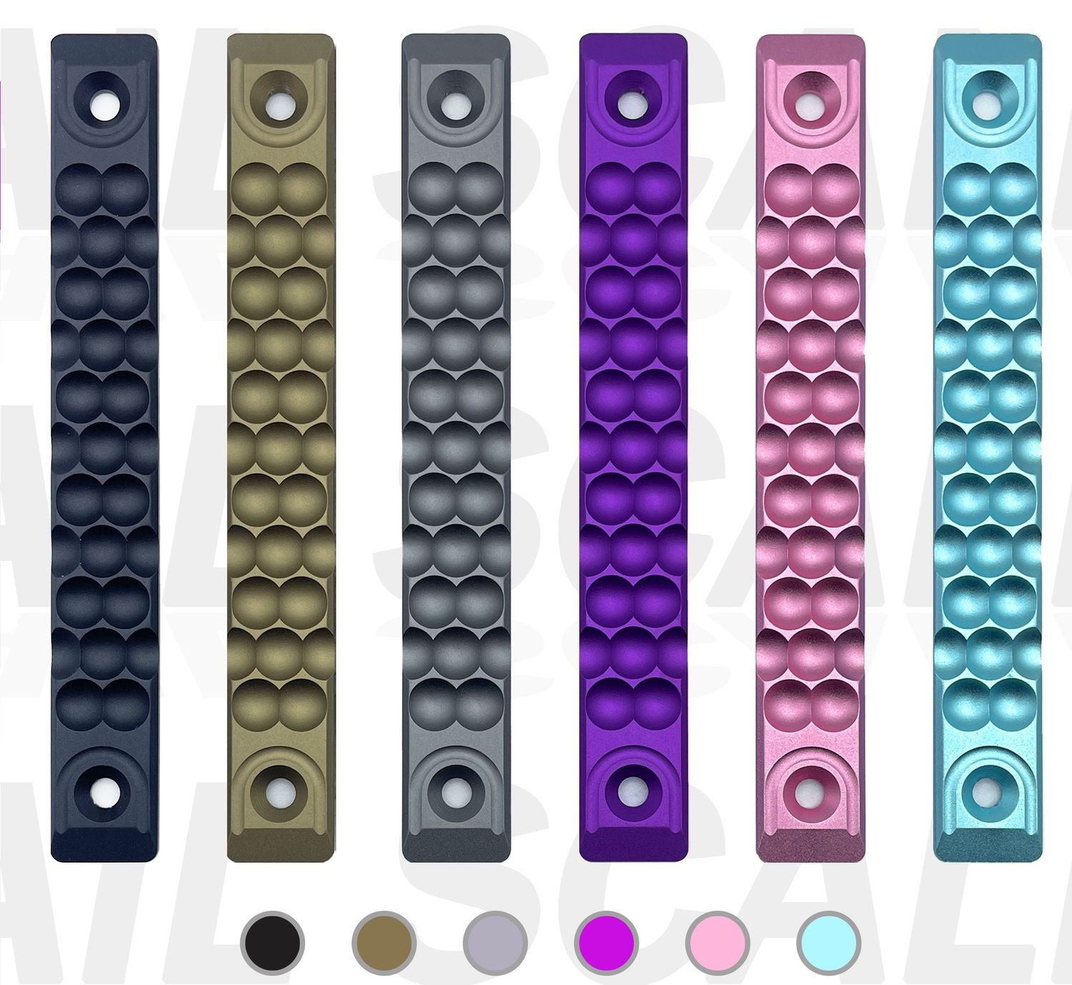 Aluminium Rail Covers/Protectors – M-LOK / KeyMod Compatible