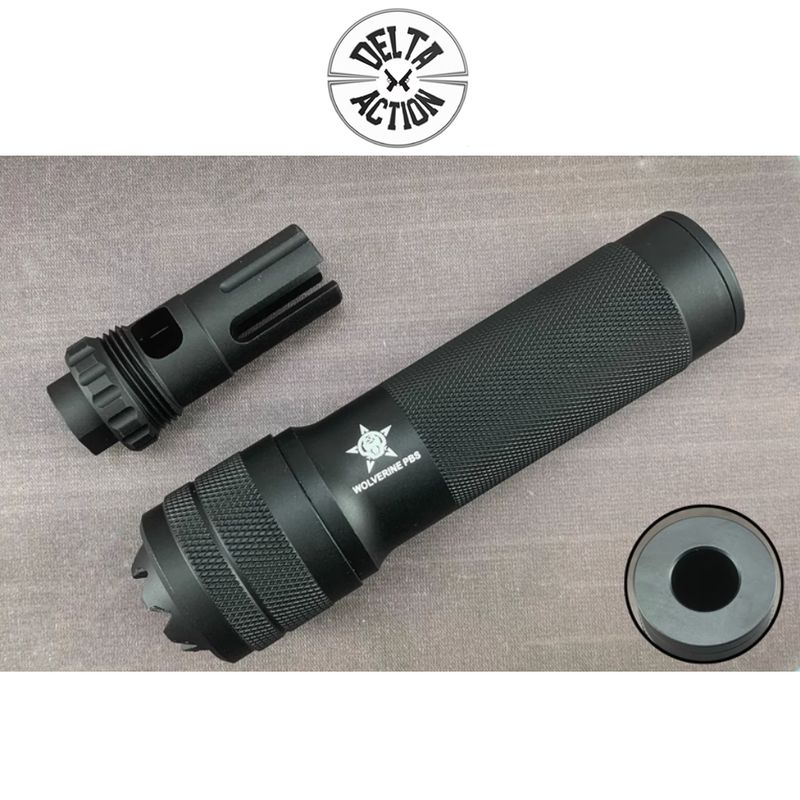 PBS Mini QD mock Suppressor – CNC Machined