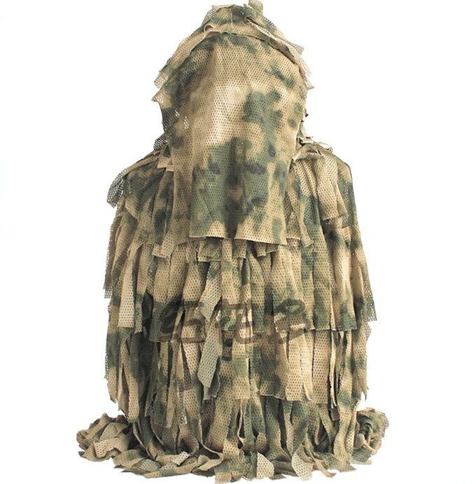 Ghillie Suit – Lightweight Mesh Strip Camouflage (155cm–185cm)
