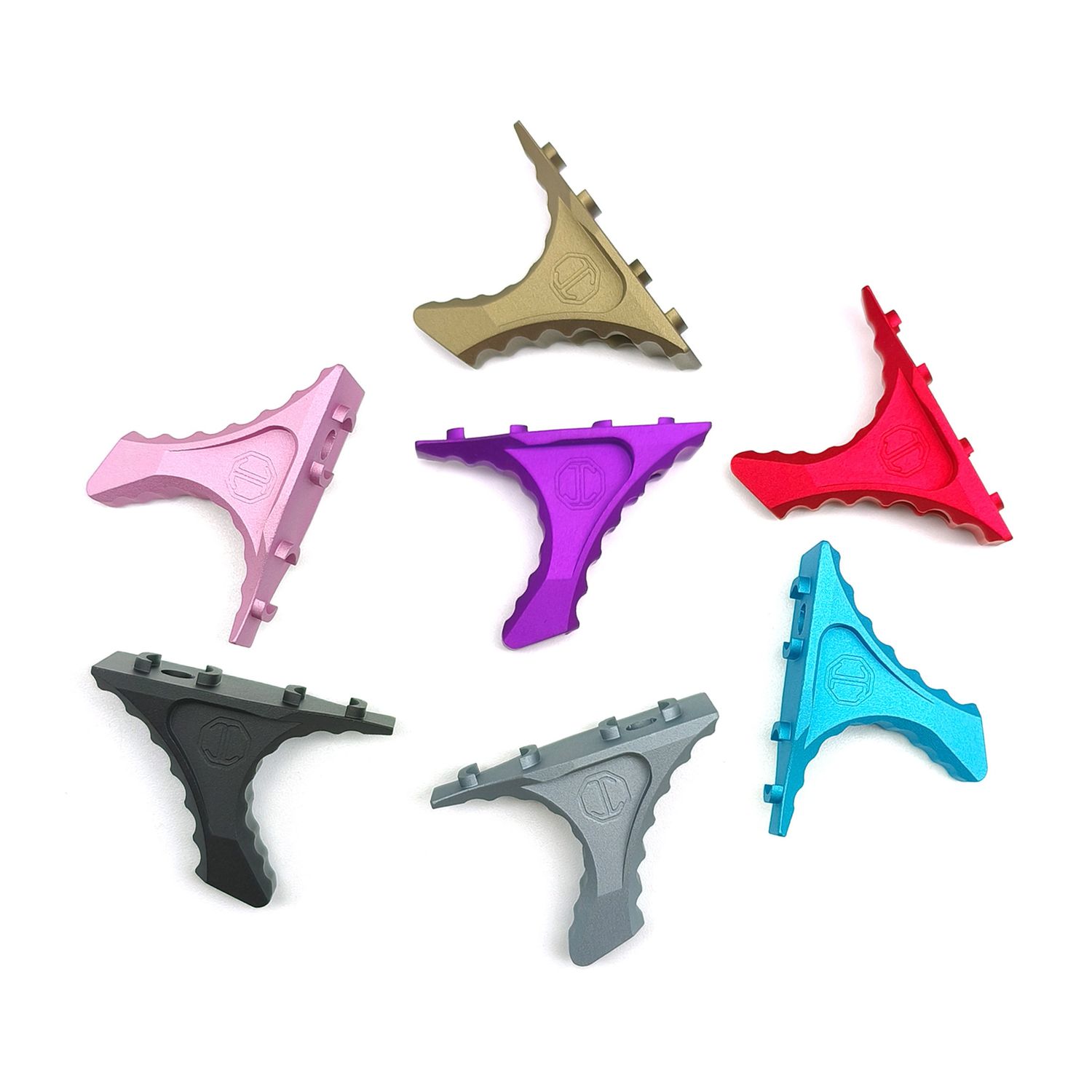 JMAC Hand Stop – CNC Aluminium Tactical Grip (M-LOK / KeyMod, 5 Colours)