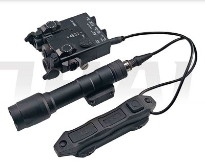 KODENOR Airsoft Fluoreszenz Auto-Tracer-Feuerzeug mit Schalldämpfer 14mm Kaliber
