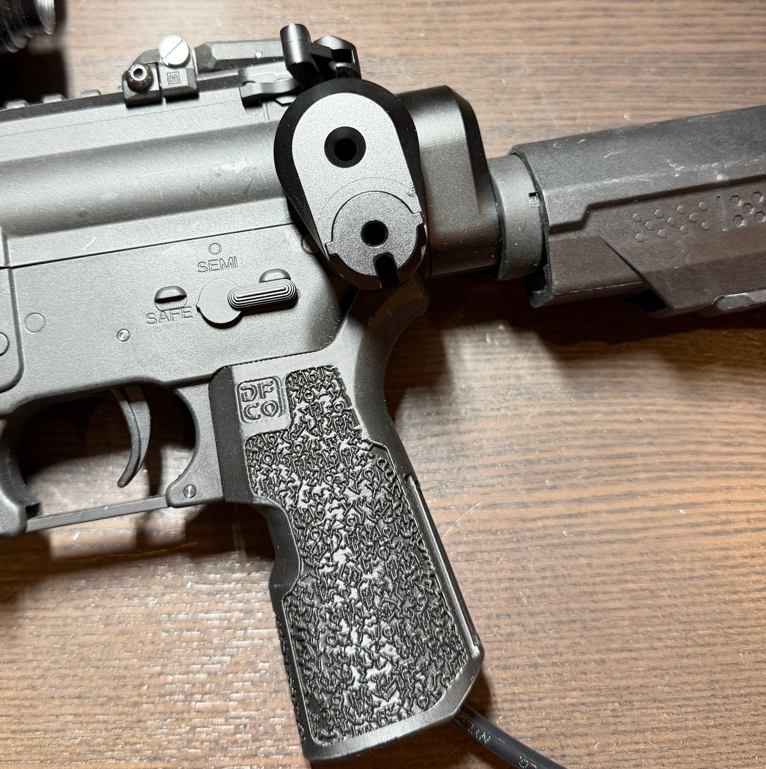 Delta Action SQB Stock Adapter – Full CNC Metal