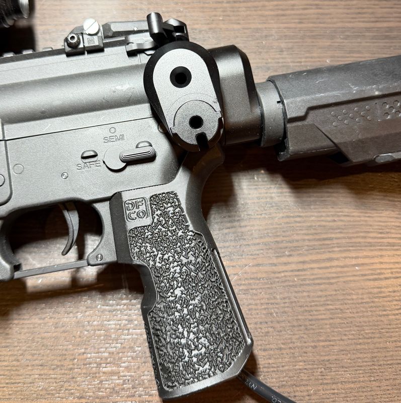 Delta Action SQB Stock Adapter – Full CNC Metal