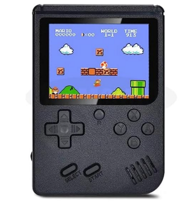 Handheld Video Game Console, Retro Mini Game with 400 Classic Sup Game TV Compatible for Kids, Rechargeable 8 Bit Classic