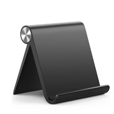 Multi Angle Tablet/Mobile Stand Holder for iPhone, Android. Portable, Foldable Stand Perfect for Desktop.