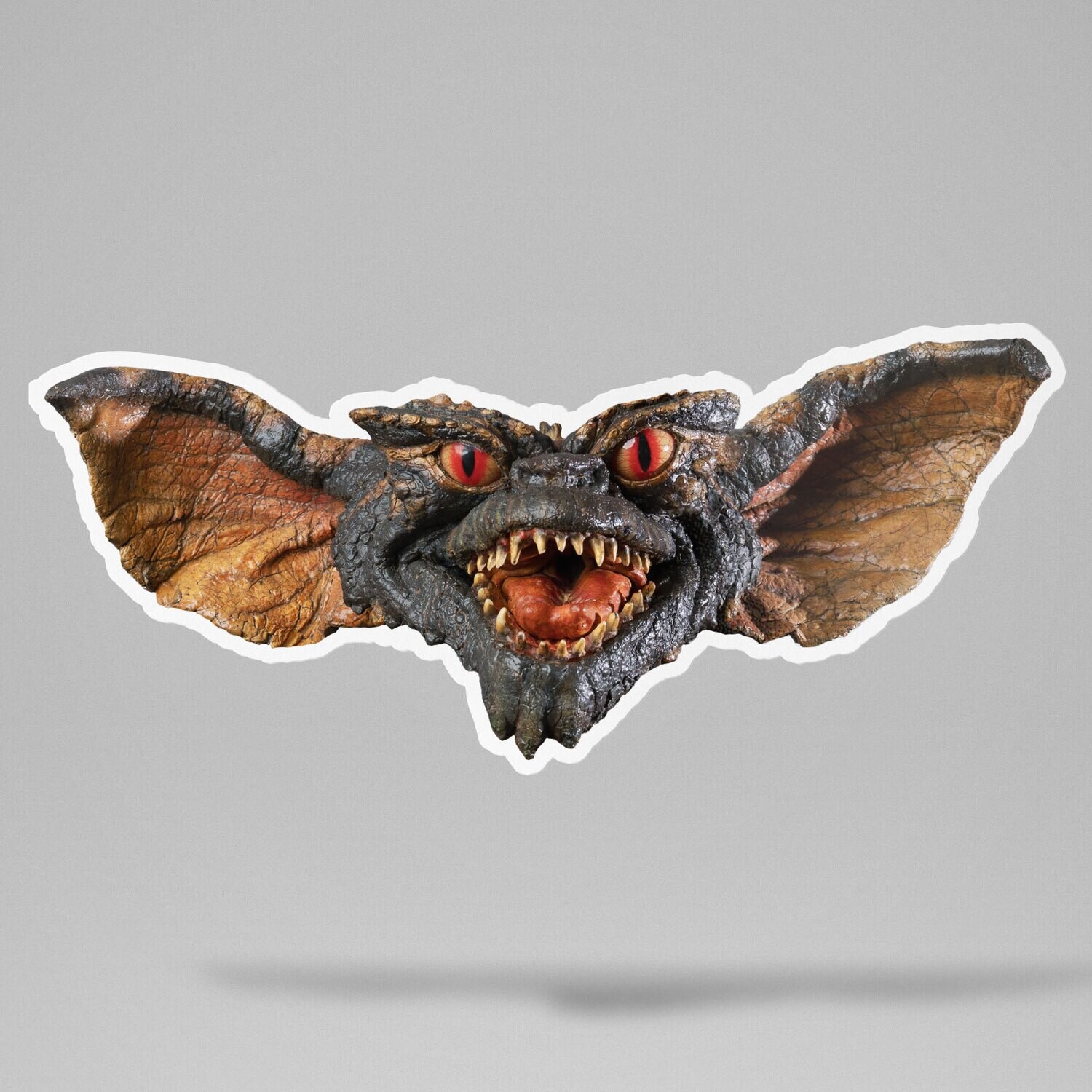 Gremlins Face Screen Used Movie Prop Sticker