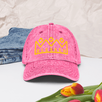 &quot;Blessed,&quot; Vintage Cotton Twill Cap