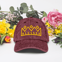 Vintage Cotton Twill Cap / Maroon