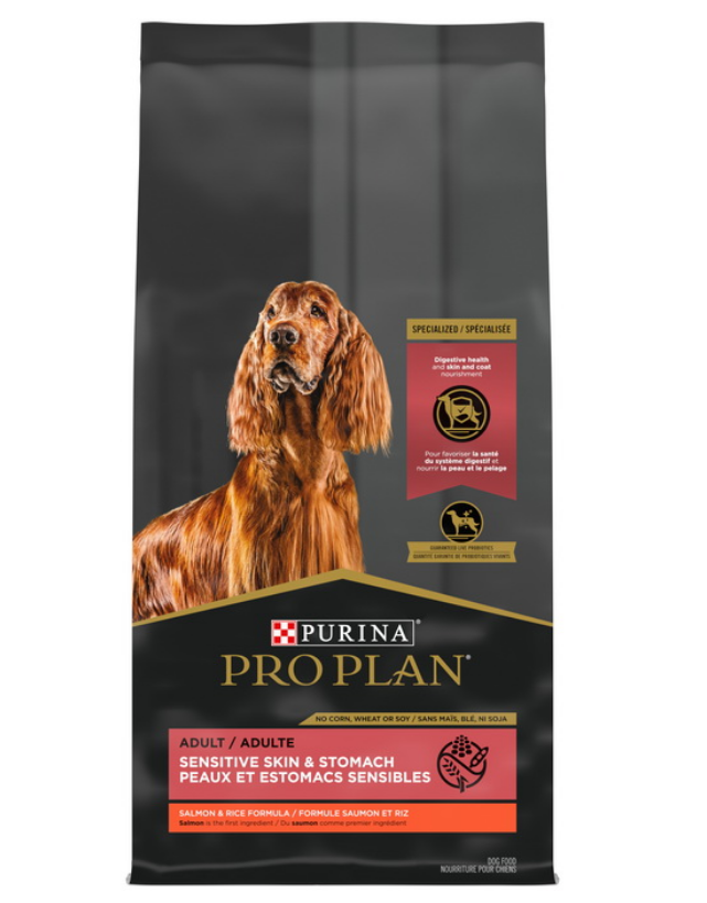 Pro Plan Adult Sensitive Skin &amp; Stomach Salmon &amp; Rice Formula