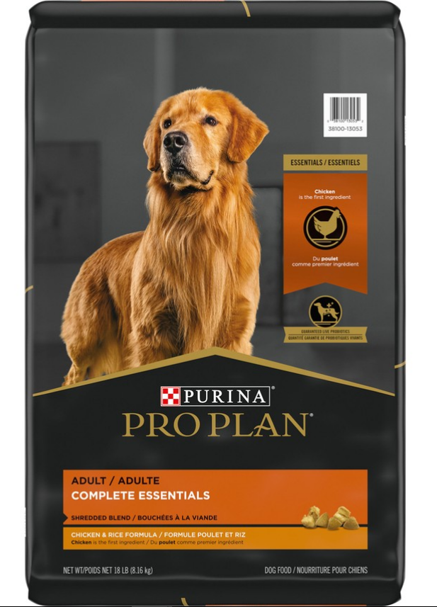 Pro Plan Adult Complete Essentials Shredded Blend Chicken &amp; Rice